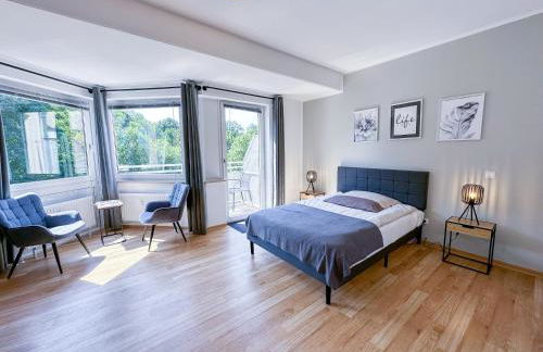 Stadtwald Langzeit-Apartment - Küche - Waschmaschine - S-Bahn direkt - Foto 36