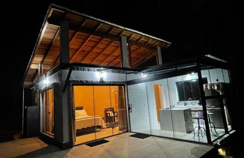 Linda casa de vidro no coração da Mantiqueira - Foto 13