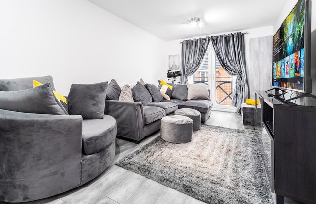 Stunning 2-bed Apartment in Tipton Sleeps 3 - Foto 11