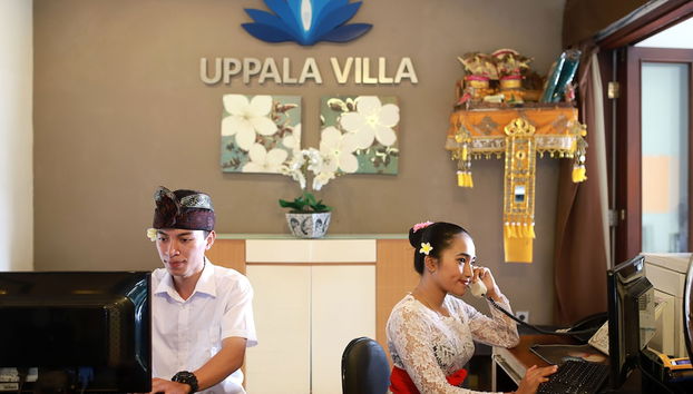 Uppala Villa Seminyak - Foto 3, Mostrador de check-in y check-out