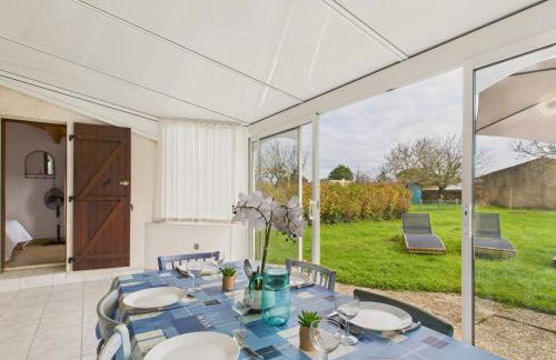 550m de la plage, maison avec jardin pour 6 - Foto 11