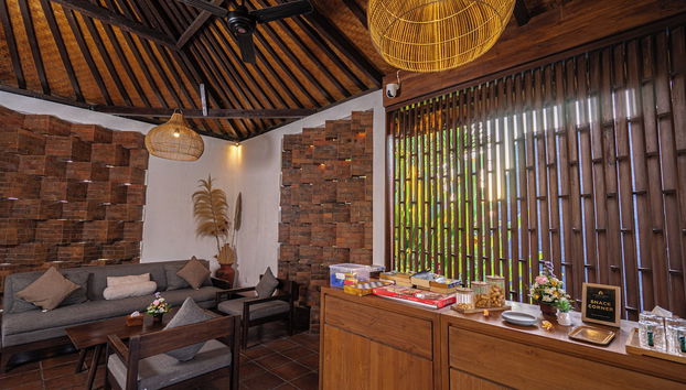 Zona de estar del vestíbulo