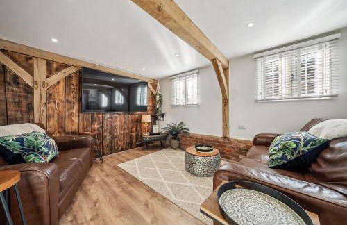 Countryside Barn with Hot Tub in New Forest - Foto 6