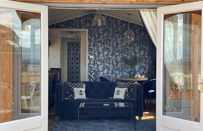 Cosy Lodge With Private Hot Tub in Tottergill Farm - Foto 13