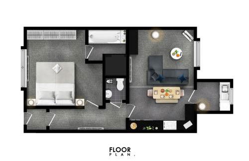 One Bedroom Apartment by Klass Living Serviced Accommodation Bellshill - Elmbank Street Apartment with WIFI and Parking - Foto 39