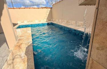 Casa próximo a plataforma de pesca com piscina e churrasqueira - Foto 17