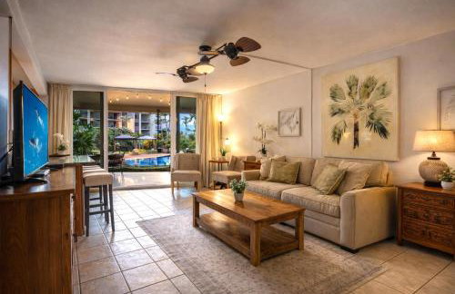 NEW KBM Resorts - FREE CAR - Garden View - Hale Ona Loa - Charming 1 Bedroom at Oceanside Resort HOL-102 - Foto 18