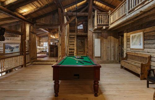 Lavancher - Chalet 400m2 Ferme 1803 renovee Sauna Billard - Foto 26