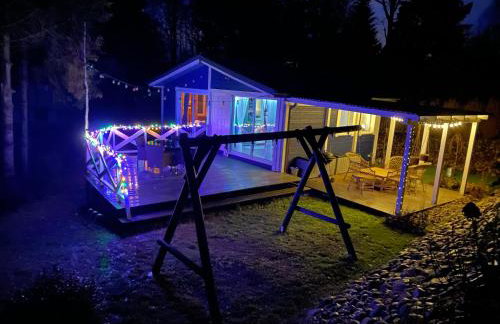 Modry Domek Sznurki Całoroczny Ogrodzony - Foto 3