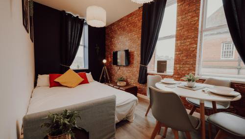 Stylish City Apartment-Sleeps 4-Sofa Bed- Free Parking - Foto 3