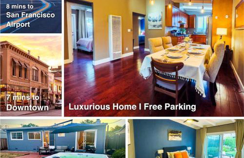 2139 SanMateo 3B AC Home Parking WIFI fully Fenced Yard - Foto 26