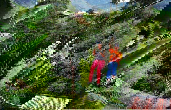 Trilha pela cachoeira Escalera de Cristal e Mirante do Cristo Rey - Foto 4