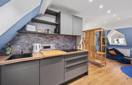 EDLER WOHNRAUM Modernes Vorstadtstudio mit Emma-Bett, Garten & Kaffeevollautomat - Foto 20