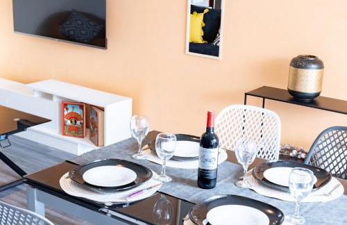 Duplex- T2 Barcelona Pop - Terrasses - Parking - Vue canal - Foto 5