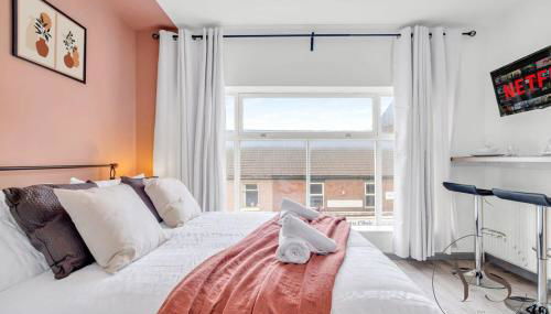 Modern 1A Longton Studio Near Alton Towers with Free Wi-Fi & Kitchenette - Foto 2