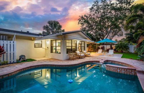 Tropical Getaway - Heated Pool & Patio Retreat - Foto 4