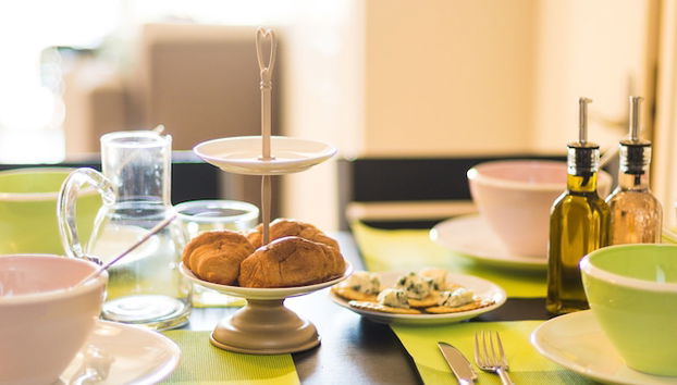 Servicio de comidas en la habitación