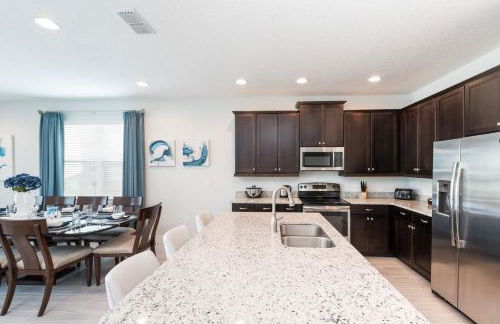 Splendid Home With Private Pool, Loft Area, Waterpark & Resort Access Near Disney At Encore Resort - 7619Br - Foto 3