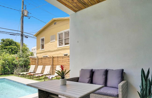 Chic 3BR w/ Pool Near Las Olas Blvd & Beach - Foto 42