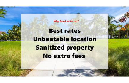 Best location by the Beach ! Free WiFi - TV - All amenities - Foto 45