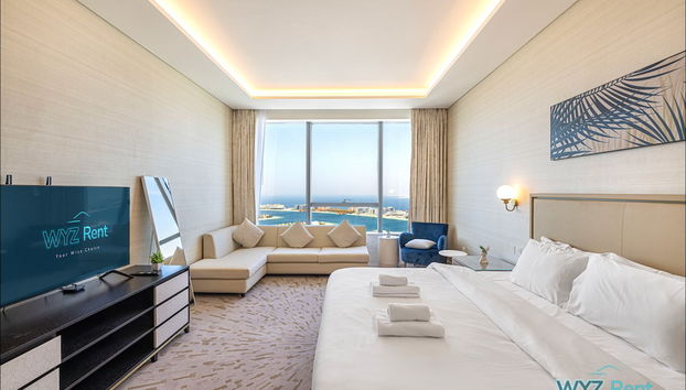 Luxurious studio in St Regis Palm View - Foto 5, Habitación