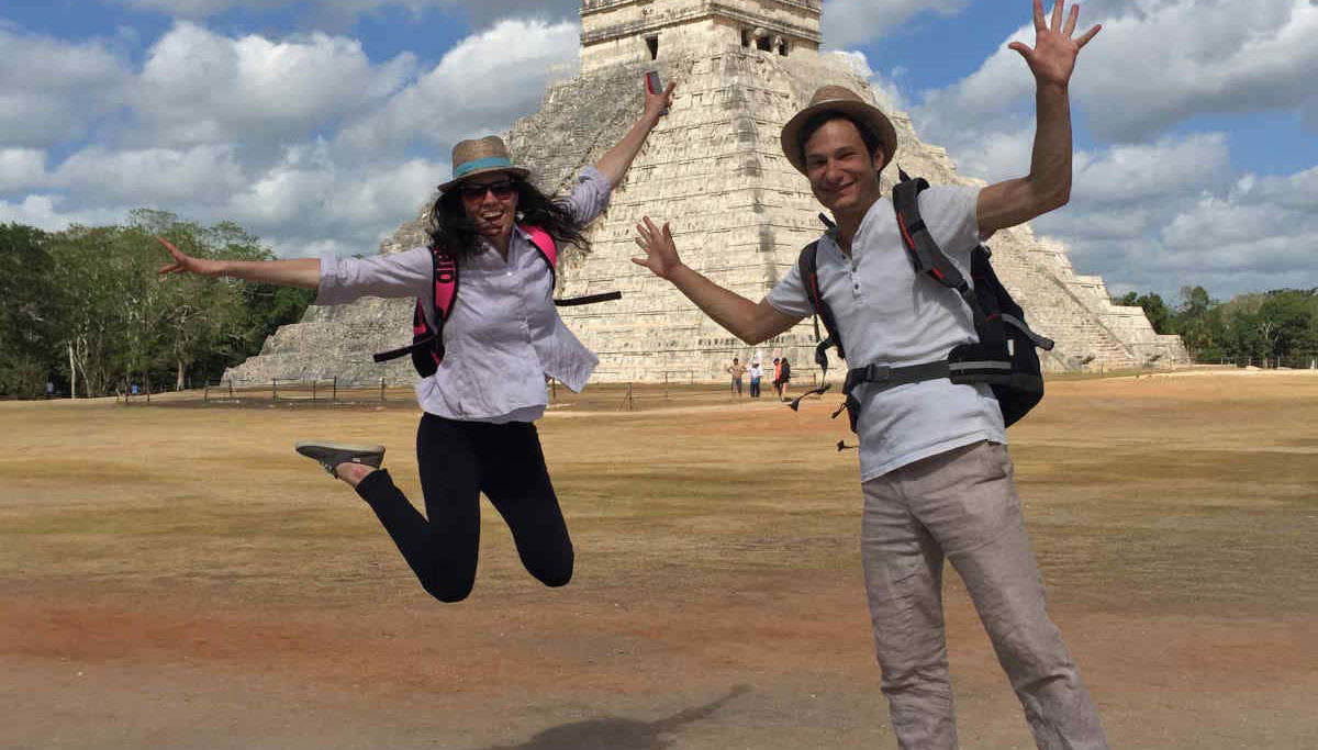 Visite autour des vestiges des mayas