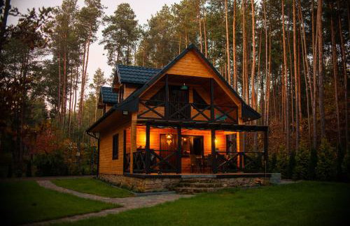 Domek w lesie nad zalewem - Foto 13