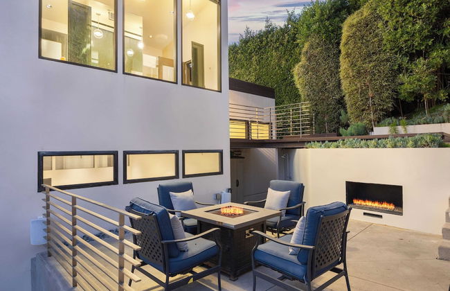 Kings Road West Hollywood Luxury Pool, Views, Firepit, Modern Design - Foto 41