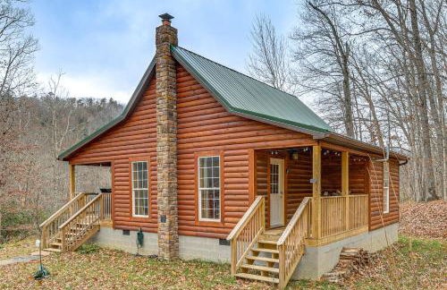 Greenbrier River On-Site! Modern-Rustic Log Cabin - Foto 2