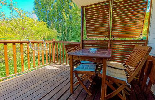 Mobil-home lumineux et climatisé avec piscine et jardin cadre paisible pour famille ou couple - Foto 14