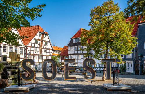 Ferienwohnungen Möhnesee - zentral, stilvoll und ruhig mit Balkon und Boxspringbetten - Foto 36
