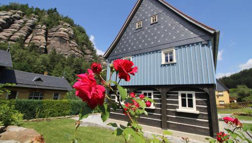 Oberlausitzer Ferienhaus mit Sauna -Gebirgshäusl Oybin- Zittauer Gebirge - Foto 2