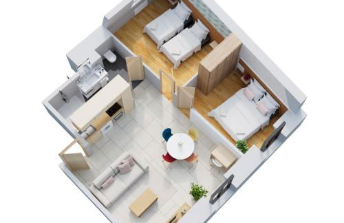 Les bonn'apparts sur seine - La spacieuse - Famillial 6pers - Parking - Foto 2