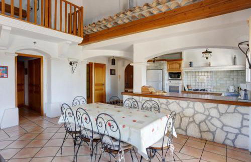 villa de charme, 8 pers, climatisée, piscine chauffée, calme garanti - Foto 13