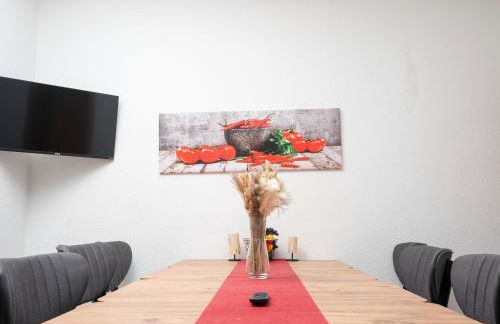 Serviceroom24 - Apartment 3 in Recklinghausen WLAN - Smart-TV - 24-7 Check-in und Küche - Foto 8