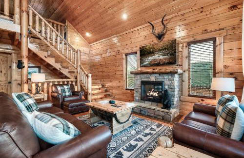Epic Mountain Views, Hot Tub, Game Room, Sleeps 10 - Foto 9
