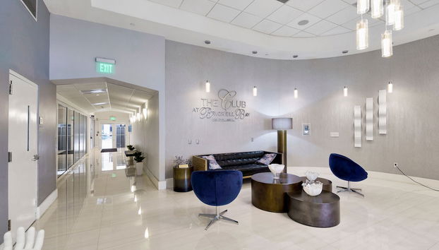 Zona de estar del vestíbulo