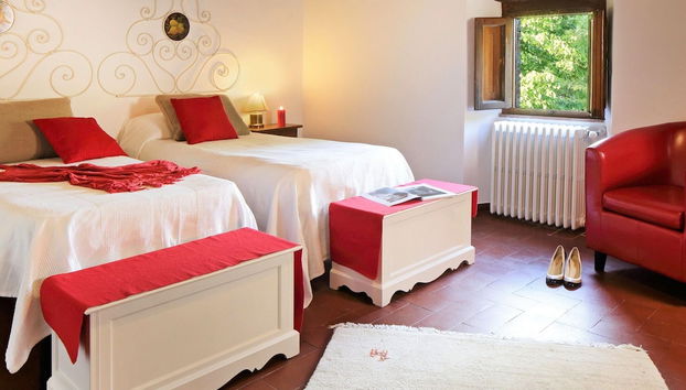 Villa in Chianti With Pool & Tennis Court - Foto 2, Habitación