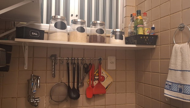 SCR-Copacabana-Lindo e Aconchegante a 50 Metros da Praia - Foto 5, Cocina privada