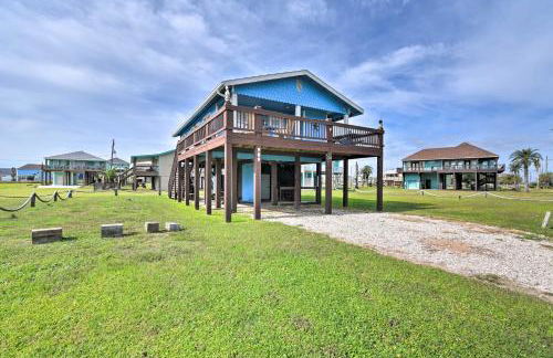 half Mi to Gulf Family Home in Crystal Beach! - Foto 25