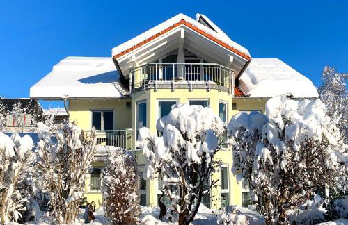 Schöne Ferienwohnung im Allgäu Lauben bei Kempten Urlaub Unterkunft FeWo Bergblick 70qm - Foto 2