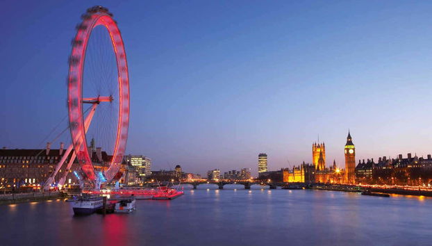 London Eye à noite