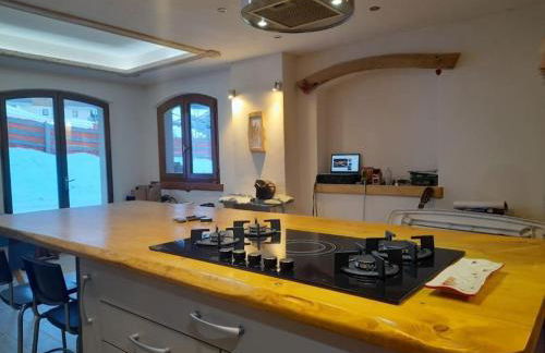 Appartement Valfréjus 8 /10 personnes au pied des pistes - Foto 4