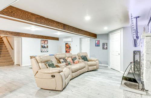 Game Room, Deck and Fire Pit Covington Township Gem - Foto 30