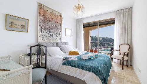 MY CASA - VILLEFRANCHE RESTANQUES - Panoramic sea view 2 bedrooms Swimming pool - Foto 5