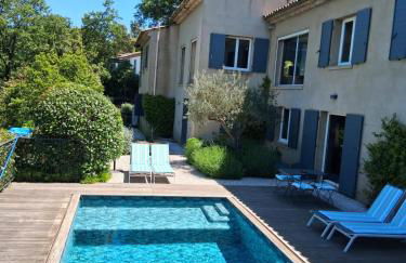 Rez de Jardin d'une Bastide VILLA LA GARDI avec Piscine privée - Foto 4