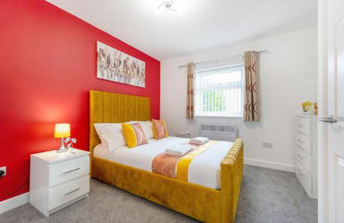 NEW! Stylish 5-Bed Apartment in Stockton-on-tees by Stay With Us, Perfect for Contractors & Large Groups, FREE Parking! - Foto 26
