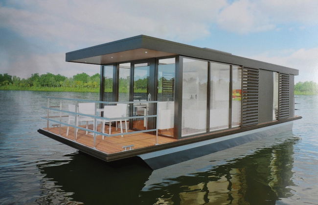 Houseboat in Lemmer With Harbor Views - Foto 29