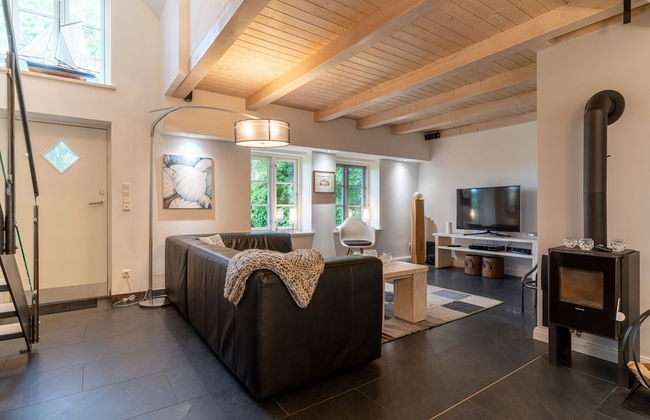 Reetgedecktes Ferienhaus in Westerhever mit Sauna - Photo 18