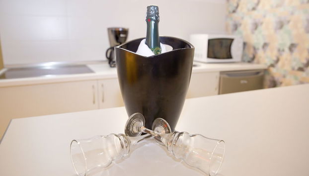 Essbereich im Zimmer